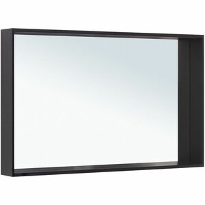 Изображение товара Зеркало Allen Brau Reality 1.32021.BB, 120 см, с подсветкой, с сенсорным выключателем, черный браш