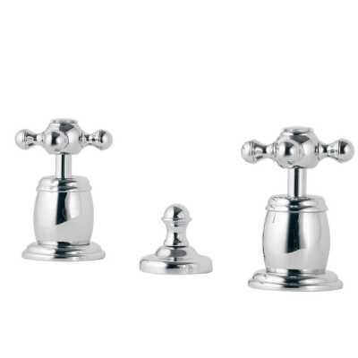 Изображение товара Смеситель для биде Bandini Antica 542920PN06 с 3 отверстиями хром Италия