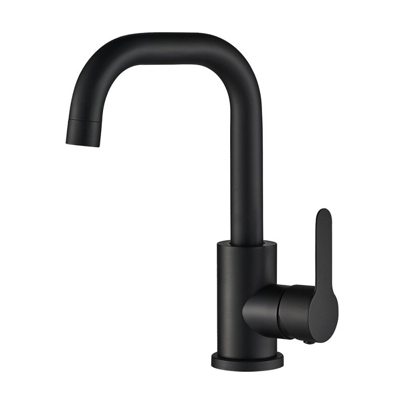 Изображение товара Смеситель для раковины Maretti Project Black PB32RP56, черный матовый