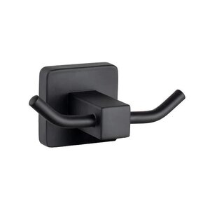 Изображение товара Крючок двойной Maretti Umbria Black UMB53299, цвет черный матовый