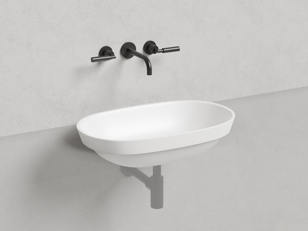 Изображение товара Rаковина Salini Marea 01, 64.5x38.7x16.5 см, белый матовый S-Stone