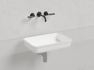 Изображение товара Раковина Salini Marea 09 из искусственного камня 55 см белый матовый