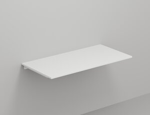 Изображение товара Столешница Salini Costa 200122MF, 100 x 50 см, из искусственного камня S-Stone, цвет белый матовый, покраска по RAL полностью