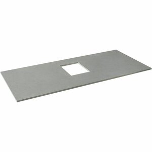 Изображение товара Столешница Allen Brau Infinity 1.21012.G, 100 х 46 см, керамогранит, графит