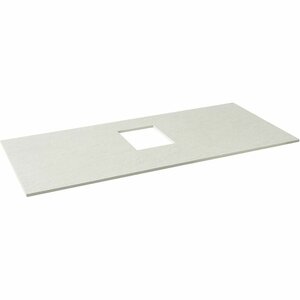 Изображение товара Столешница Allen Brau Infinity 1.21012.G-S, 100 х 46 см, керамогранит, серый структ