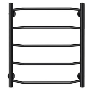 Изображение товара Полотенцесушитель водяной Secado Агата 1, 4673739222843, ширина 60 см, высота 60 см, черный матовый