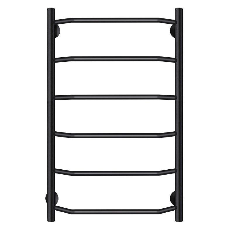 Изображение товара Полотенцесушитель водяной Secado Агата 1, 4673739222850, ширина 40 см, высота 80 см, черный матовый