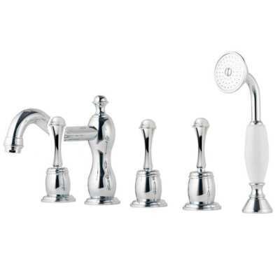 Изображение товара Смеситель для ванны и душа Bandini Antica 616640PN06, ретро стиль, хром
