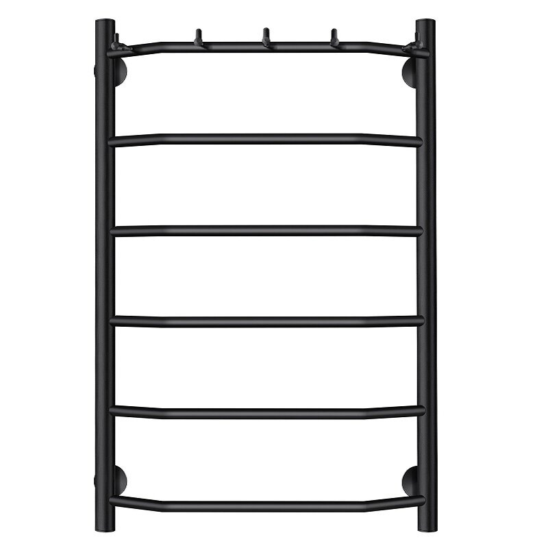 Изображение товара Полотенцесушитель водяной Secado Агата 1К 60x80 см нержавеющая сталь черный матовый