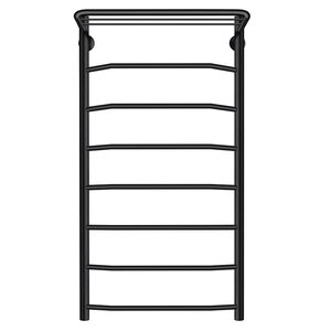 Изображение товара Полотенцесушитель водяной Secado Агата 1СП черный матовый