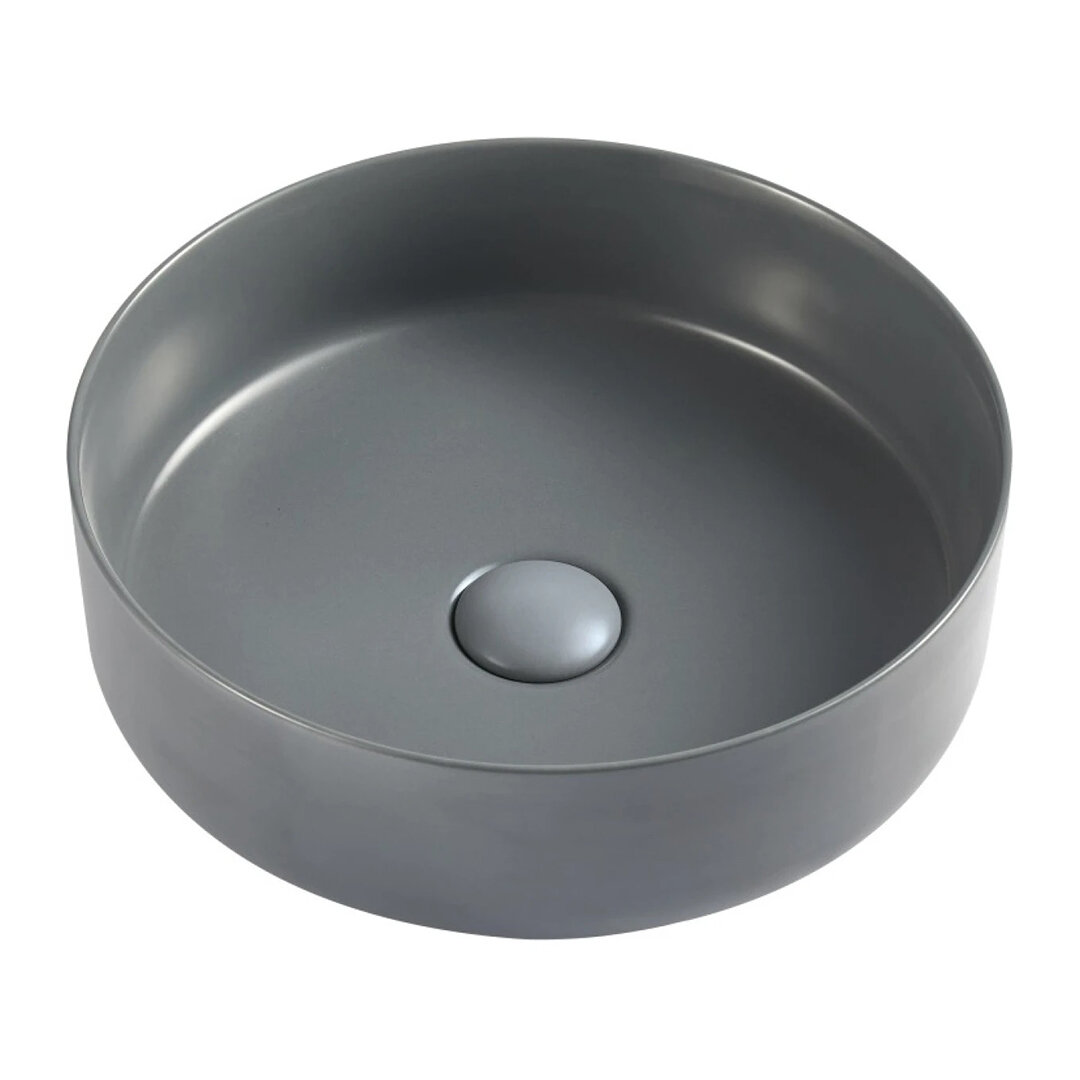 Изображение товара Раковина DQ Matrix DT1391506 из фарфора 35,5 см с круглой формой и высоким качеством Изображение товара Раковина DQ Matrix DT1391506 из фарфора 35,5 см с круглой формой и высоким качеством