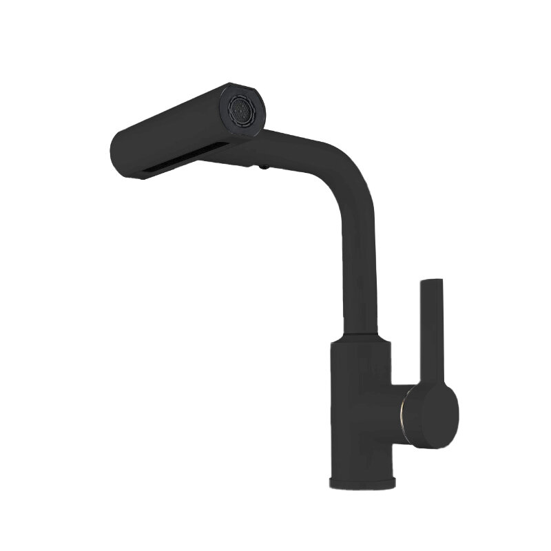 Изображение товара Смеситель Rush Tinos TI3732-17Black для кухонной мойки черный матовый