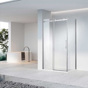 Изображение товара Душевой уголок Vincea Como-N VSR-4CN9016CL, 160 x 90 см, стекло прозрачное, профиль хром