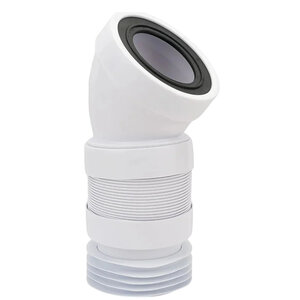 Изображение товара Труба фановая для унитаза McAlpine MRWC-F16R, 315-440 мм, гофрированная