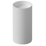 Раковина DEA Design Pedestal Basin DD2803 450 18, 45 см, из искусственного камня, цвет белый матовый - фото 1