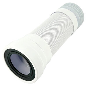 Изображение товара Труба фановая для унитаза McAlpine MRWC-F33R, 330-850 мм, гофрированная