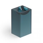 Раковина DEA Design Pedestal Basin DD2024 495 R11, 50 см, полиэфирная смола, цвет dark blue - фото 1