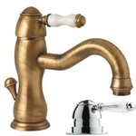 Смеситель Bandini Antico 850820YY00 для раковины, ручка Swarowski Antico - фото 1