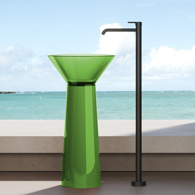 Изображение товара Раковина DEA Design Pedestal Basin DD2022 480 R3 48 см зеленая итальянская