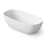 Ванна DEA Design Modern DD8666 1800 18, 180 х 85 см, из искусственного камня, цвет белый матовый - фото 1