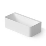 Ванна DEA Design Modern DD8665 1800 18, 180 х 80 см, из искусственного камня, цвет белый матовый - фото 1