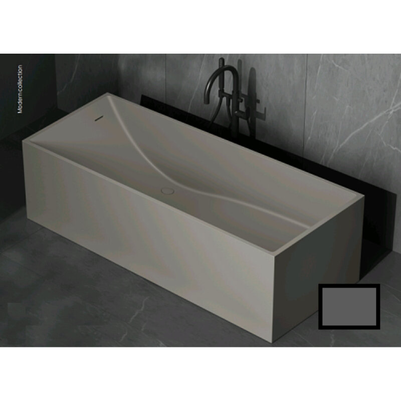 Изображение товара Ванна DEA Design Modern DD8607 1800 5, искусственный камень, черная, Италия