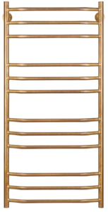 Изображение товара Полотенцесушитель водяной Secado Агата 2, 4603777459109, 60 x 100, ширина 63.2 см, высота 106.5 см, бронза