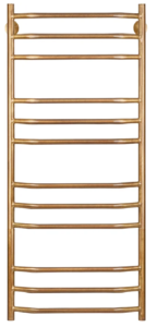 Изображение товара Водяной полотенцесушитель Secado Агата 2 60х120 бронза, латунь, 12 перекладин
