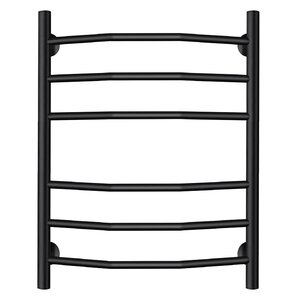 Изображение товара Полотенцесушитель водяной Secado Агата 3, 4673739223444, ширина 60 см, высота 60 см, черный матовый