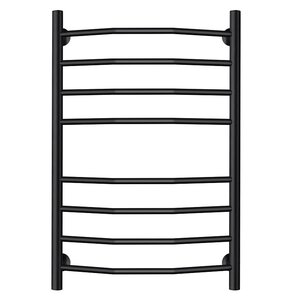 Изображение товара Полотенцесушитель водяной Secado Агата 4 60х60 см нержавеющая сталь черный матовый