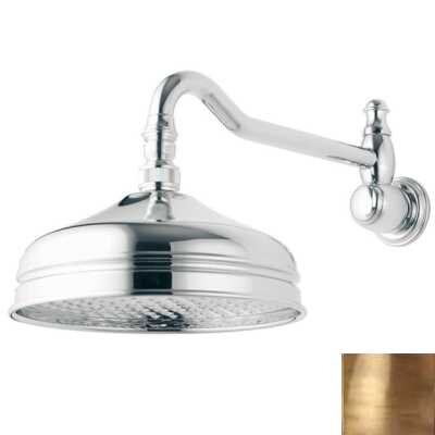 Изображение товара Верхний душ Bandini Antico 647220YY06, 20x20 см, 1 режим струи, с держателем, бронза