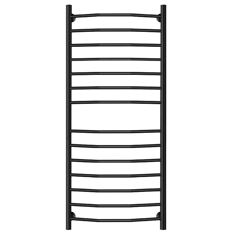 Изображение товара Полотенцесушитель водяной Secado Агата 4, 4673739223642, ширина 50 см, высота 120 см, черный матовый
