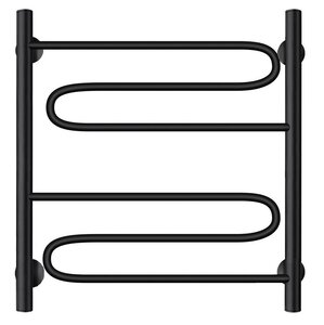 Изображение товара Водяной полотенцесушитель Secado Валенсия 1, 50x60 см черный матовый, нержавеющая сталь