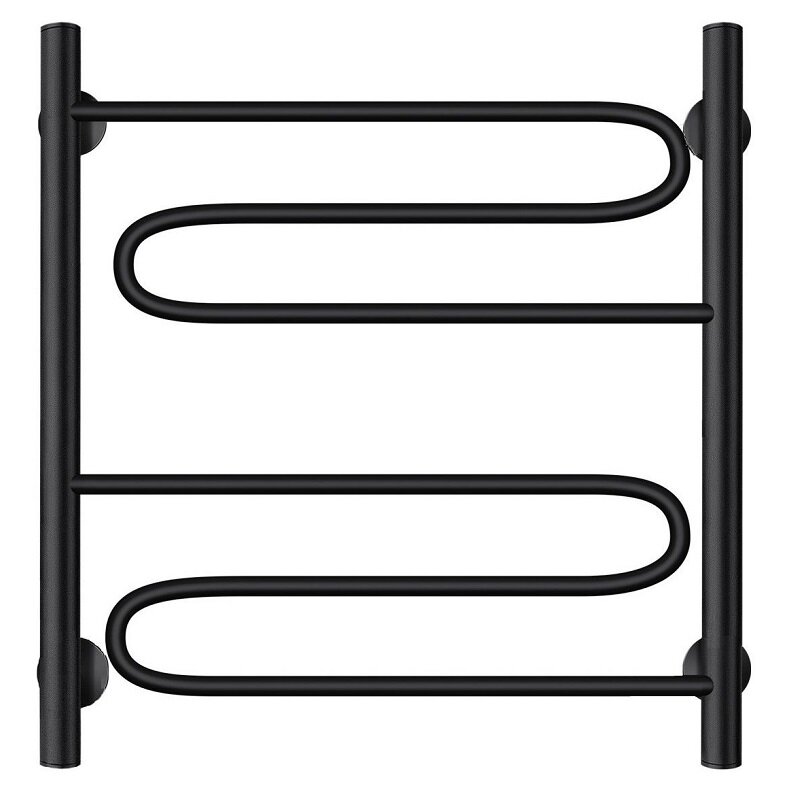 Изображение товара Полотенцесушитель водяной Secado Валенсия 1 черный матовый 60х60 см