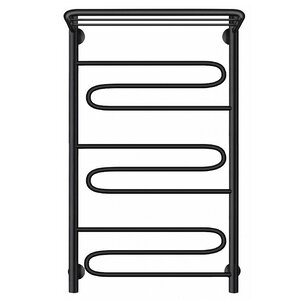 Изображение товара Полотенцесушитель водяной Secado Валенсия 1 СП черный матовый