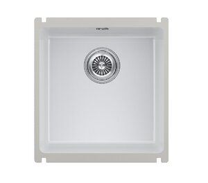Изображение товара Керамическая кухонная мойка Kuchenstern Subkeram 45 41.4 см белая Германия