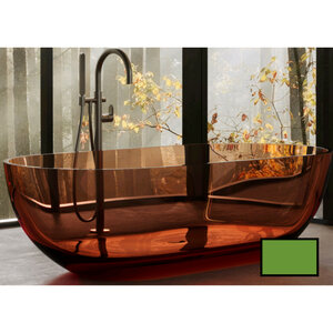 Изображение товара Ванна DEA Design Shadow DD8619 1650 R6, 165 х 82 см, полиэфирная смола, цвет classic green