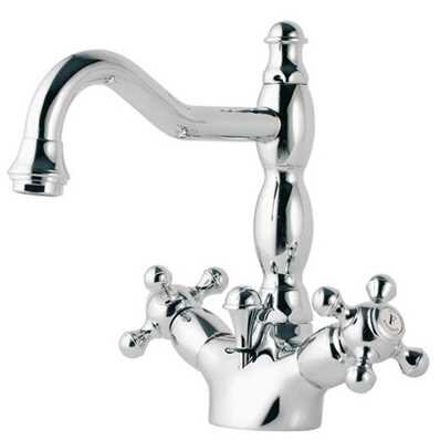 Изображение товара Смеситель для раковины Bandini Antica 548920PN06 хром ретро дизайн Италия