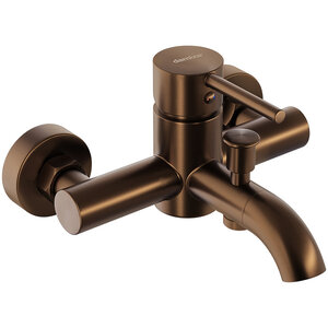 Изображение товара Смеситель для ванны и душа Damixa Scandinavian Pure 361000500, золото розовое