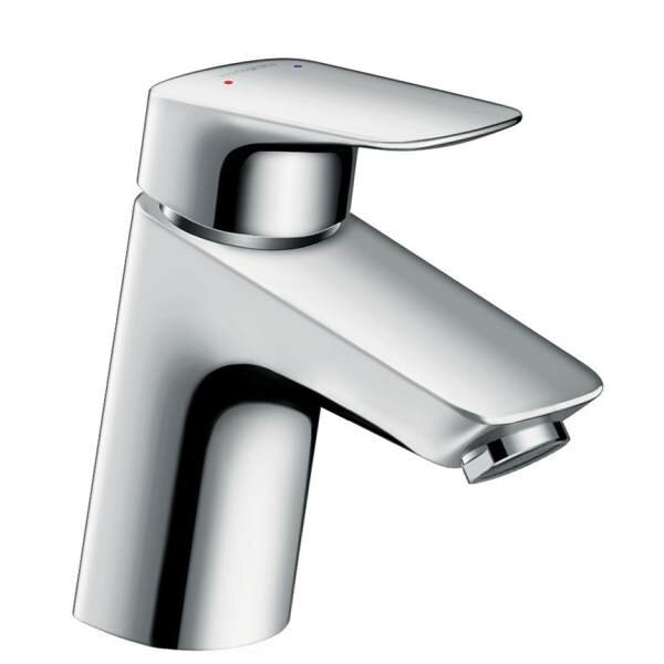Изображение товара Смеситель для раковины Hansgrohe Logis, 71170000, с донным клапаном, хром