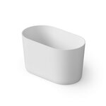 Ванна DEA Design Single DD8673 1350 18, 135 х 75 см, искусственный камень, цвет белый матовый - фото 1