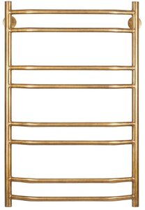 Изображение товара Полотенцесушитель водяной Secado Агата 4, 4603777459185, 40 x 80, ширина 43.2 см, высота 86.5 см, бронза