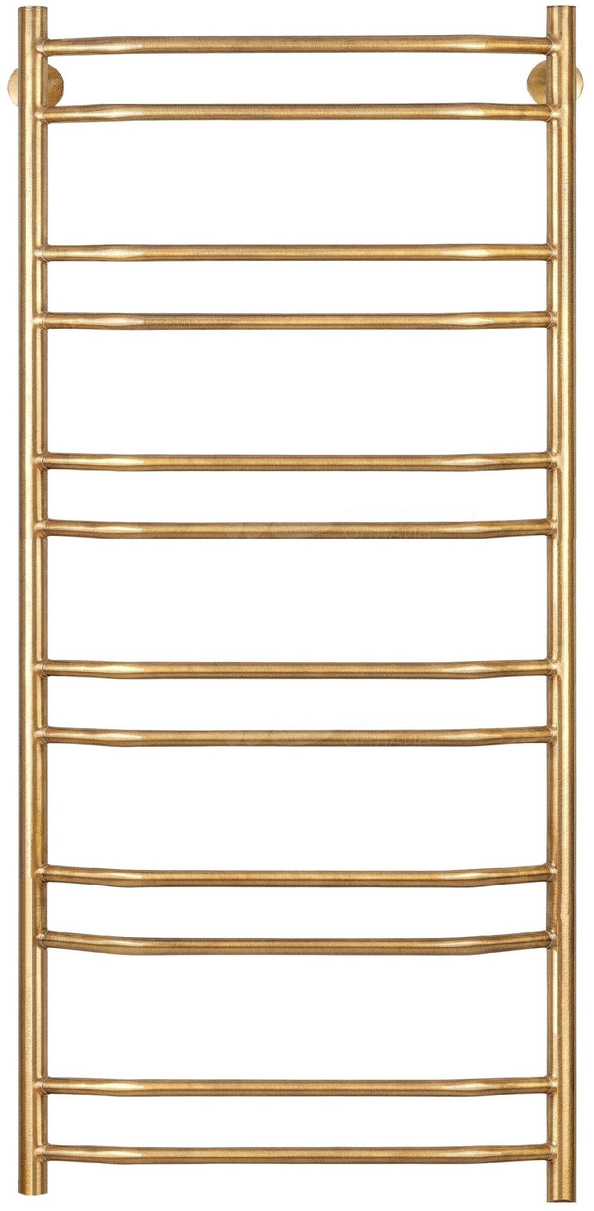 Изображение товара Полотенцесушитель водяной Secado Агата 4, 4603777459208, 40 x 120, ширина 43.2 см, высота 126.5 см, бронза