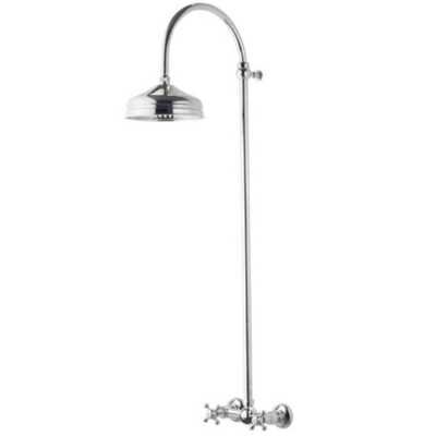 Изображение товара Душевая система Bandini Antica 6649200006, ручки крестик Antica, хром