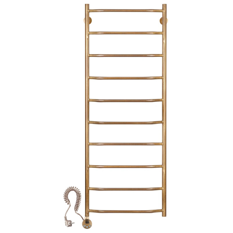 Изображение товара Полотенцесушитель электрический Secado Агата 1 4603777461614/4603777461621, ширина 40 см, высота 120 см, ТЭН слева/справа, цвет бронза