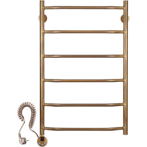 Изображение товара Полотенцесушитель электрический Secado Агата 1 4603777461751/4603777461768, ширина 60 см, высота 80 см, ТЭН слева/справа, цвет бронза