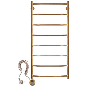 Изображение товара Полотенцесушитель электрический Secado Агата 1 4603777461775/4603777461782, ширина 60 см, высота 100 см, ТЭН слева/справа, цвет бронза
