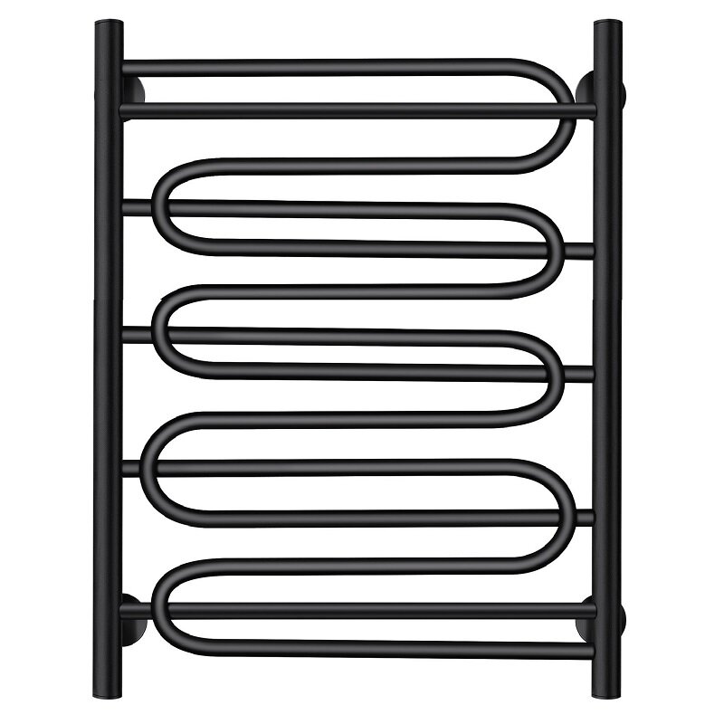 Изображение товара Полотенцесушитель водяной Secado Валенсия 3, 4673739224144, ширина 40 см, высота 60 см, черный матовый