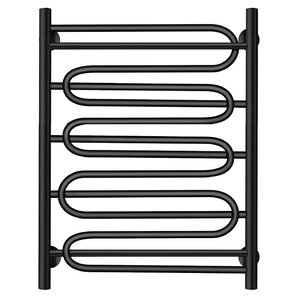 Изображение товара Полотенцесушитель водяной Secado Валенсия 3, 4673739224151, ширина 50 см, высота 60 см, черный матовый