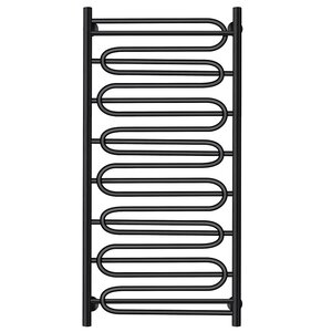 Изображение товара Полотенцесушитель водяной Secado Валенсия 3, 4673739224229, ширина 60 см, высота 100 см, черный матовый
